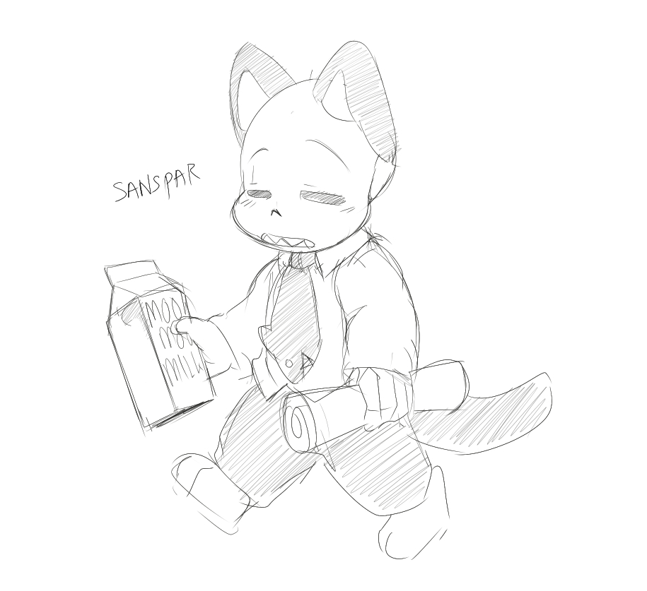 entale26's tweet photo. doodle break by drawing sanspar https://t.co/fSbv7XHutb