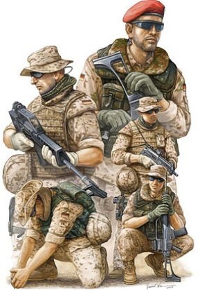 ちなみいつものサバゲー軍装の装備がまさにこのドイツ連邦軍中東装備