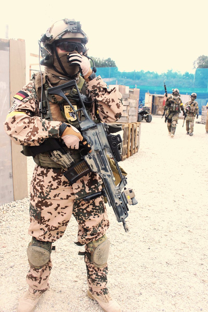 ちなみいつものサバゲー軍装の装備がまさにこのドイツ連邦軍中東装備