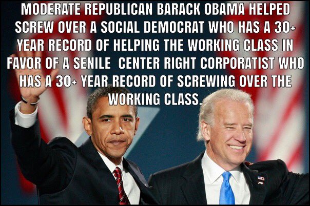 shipman96's tweet image. Obama vetted Biden.
Obama propped Biden2020 up.
Obama is a war criminal and should be tried for crimes against humanity.
But do go on with #GoJoe as we all know this IS Obama &amp;amp; Hillary's 3rd term.
#DNCLies
#DNCCheats
#DNCDeathMachine
#DNCDoesntCare
#DNCGoRepublican