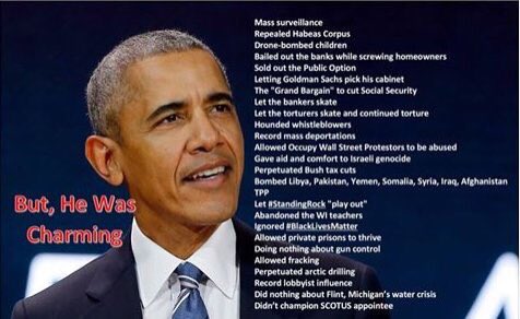 shipman96's tweet image. Obama vetted Biden.
Obama propped Biden2020 up.
Obama is a war criminal and should be tried for crimes against humanity.
But do go on with #GoJoe as we all know this IS Obama &amp;amp; Hillary's 3rd term.
#DNCLies
#DNCCheats
#DNCDeathMachine
#DNCDoesntCare
#DNCGoRepublican