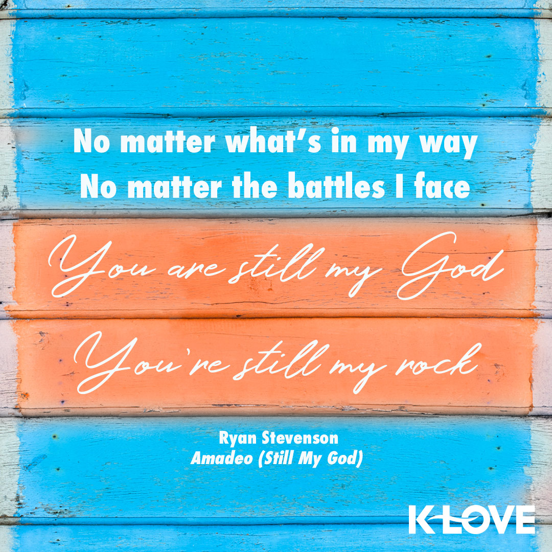 KLOVERadio's tweet photo. God is still good.
He's still on the throne. 
He's still Lord of all. 
This is what matters! https://t.co/wfwqUimxOI