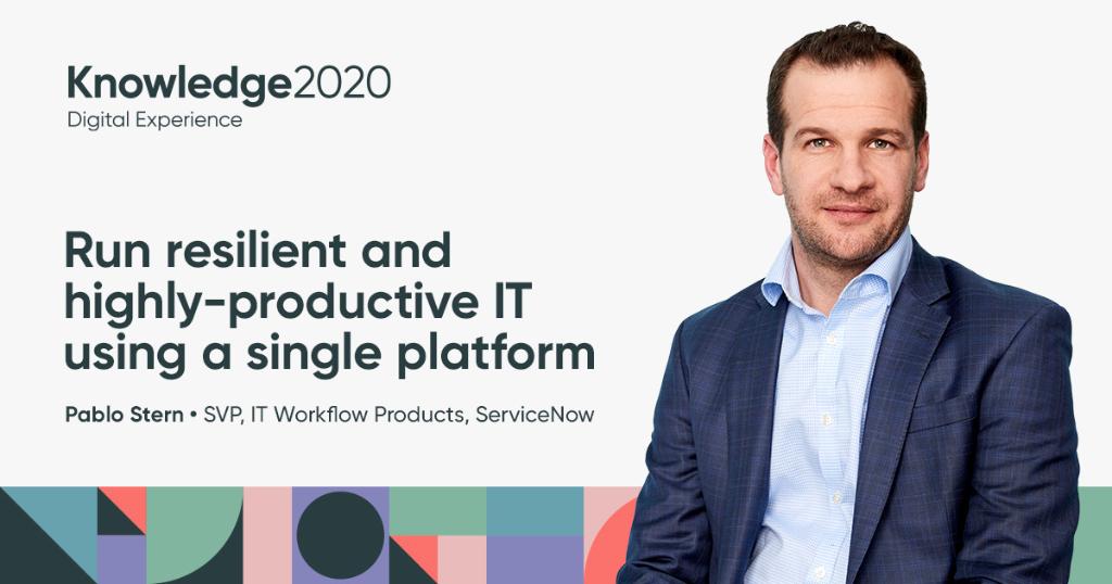 Is your IT organization challenged to drive changes to the way we all work and conduct business? In his #Know20 keynote, Pablo Stern will talk about how you can achieve your key objectives using the Platform for IT. spr.ly/60151Aipt