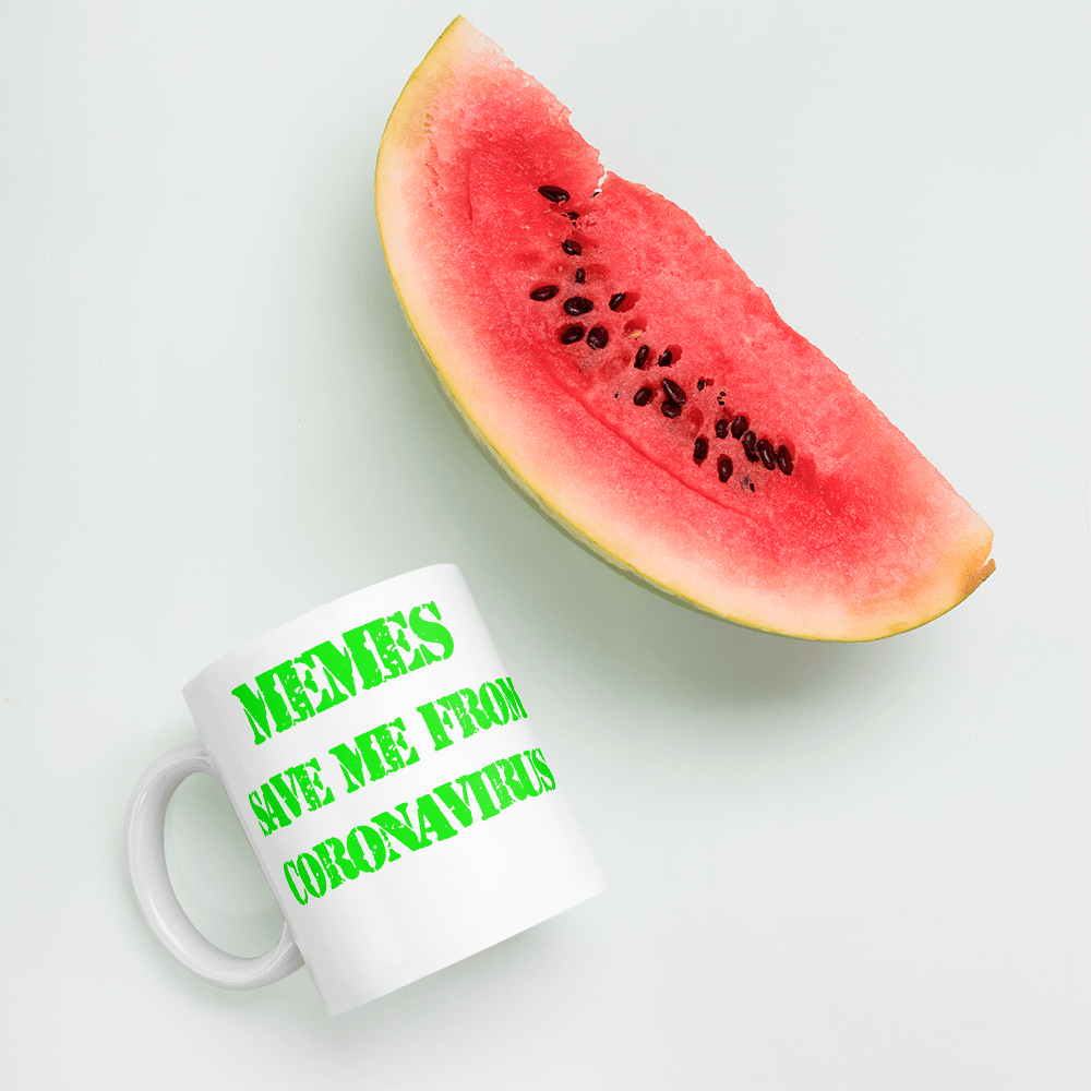 Memes save me from coronavirus Mug isurvived.fun/index.php/prod…