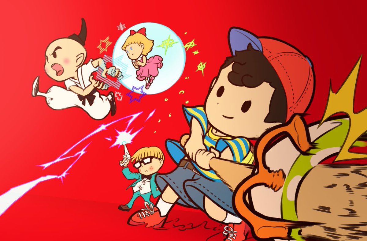 おおしまやすゆき On Twitter 進捗 Illust Rakugaki Drawing Fanart Aerthbound Mother2 イラスト ファンアート