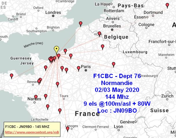 F1CBC's tweet photo. QSO 02➡️ 03 May 2020
✅#144Mhz
✅#432Mhz
✅#1296Mhz #QRP
✅#ActivityAtHome 🇫🇷
✅#May432Mhz 🇬🇧
#Hamr #HamRadio #AmateurRadio @vhfcontest @MMMonVHF #807ARO
✅73 from #LH #LeHavre #Cauvillesurmer #PaysdeCaux #Normandie #emojinormand #JN09BO #keepsafe https://t.co/VmkayFv6gn