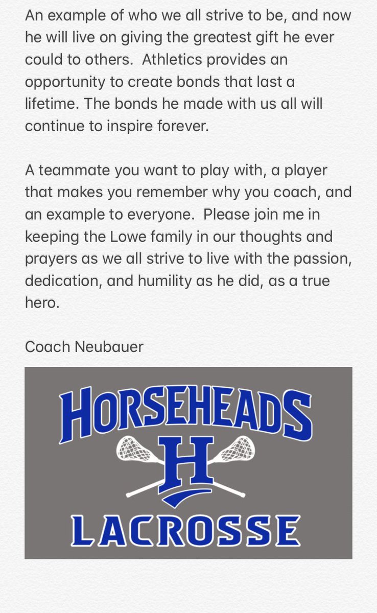 Horseheads Boys Lacrosse tweet media