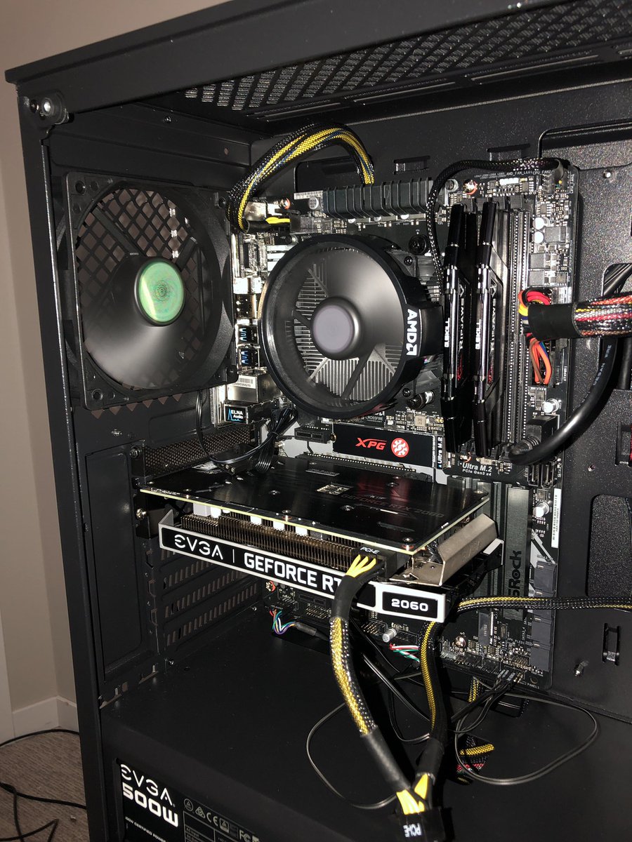 Gohpom1's tweet image. Thank you @AMD for your boot kit warranty program so I can finally get this Gaming PC up and running this week! #Firstpc #pcbuild #mixerstream #PomFam #Almostthere