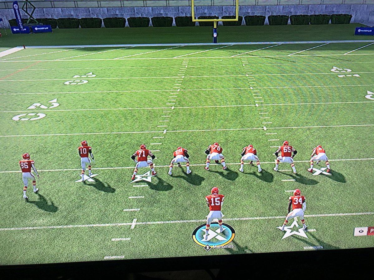 AGT_Cheifs's tweet photo. Live look at are defense this week... big win regardless against the titans. Don’t really know what to say about this one weird game. But the offense  knocked a lot of rust off. Next up Lions #ChiefsKingdom @AGT_Madden https://t.co/bMxLWHXT9X