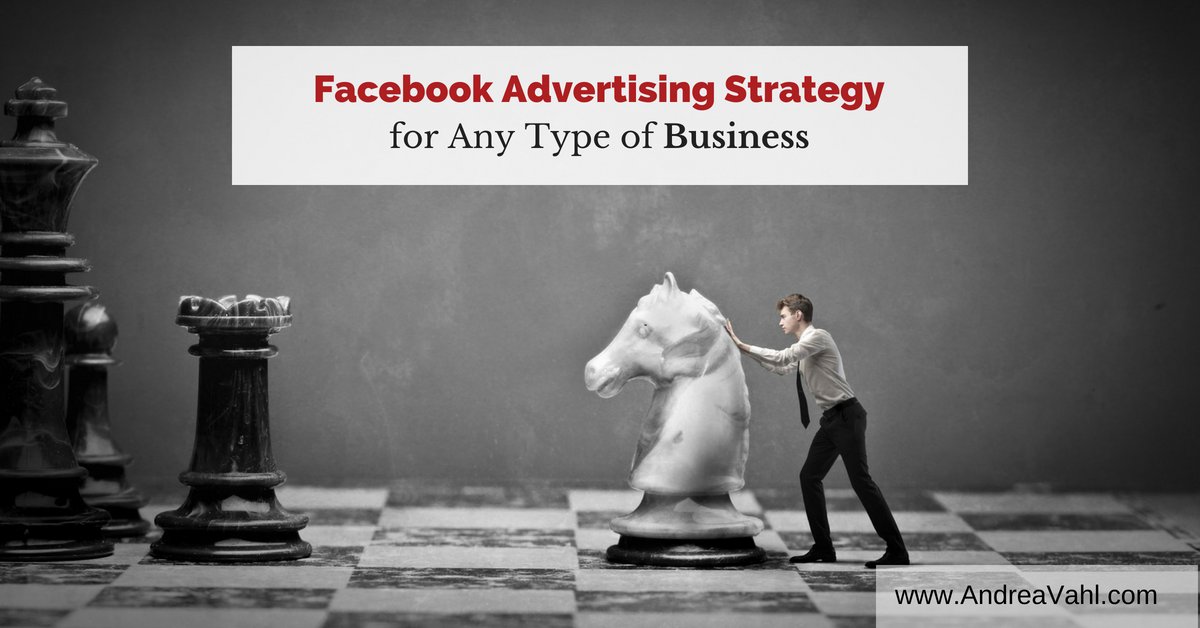 How to Create a Facebook Ads strategy in 5 steps:

1. Set a Measurable Campaign Goal
2. Set up tracking methods
3. Match Your Goal to a KPI and Ad Objective
4. Split test
5. Measure &amp; Tweak

buff.ly/2RU7neJ via <a href="/AndreaVahl/">AndreaVahl</a>

#facebookad #socialmedia