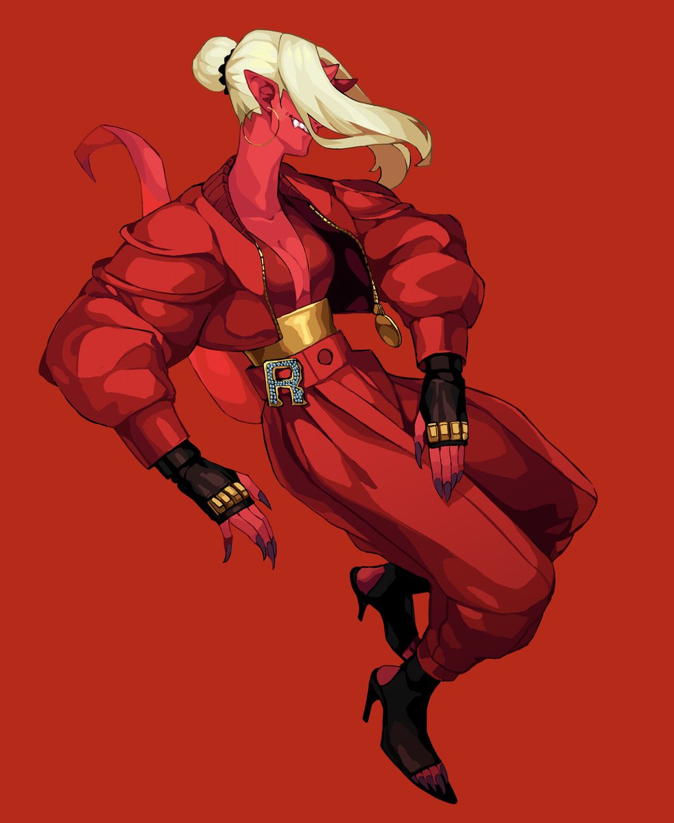 「#RedArt 
Her name is Mako. original char」|TERU👹✨5/5_コミティア G48aのイラスト