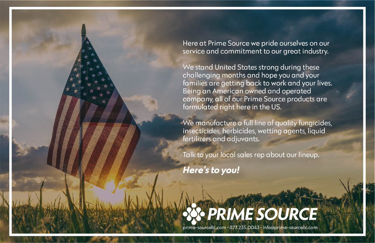 AlbaughTurf's tweet photo. Service and commitment is at the top of our priority list.
#PrimeSource #PrimeSourceProducts #Service #MadeInTheUSA #SpringOutside https://t.co/9xvyzTfNYt