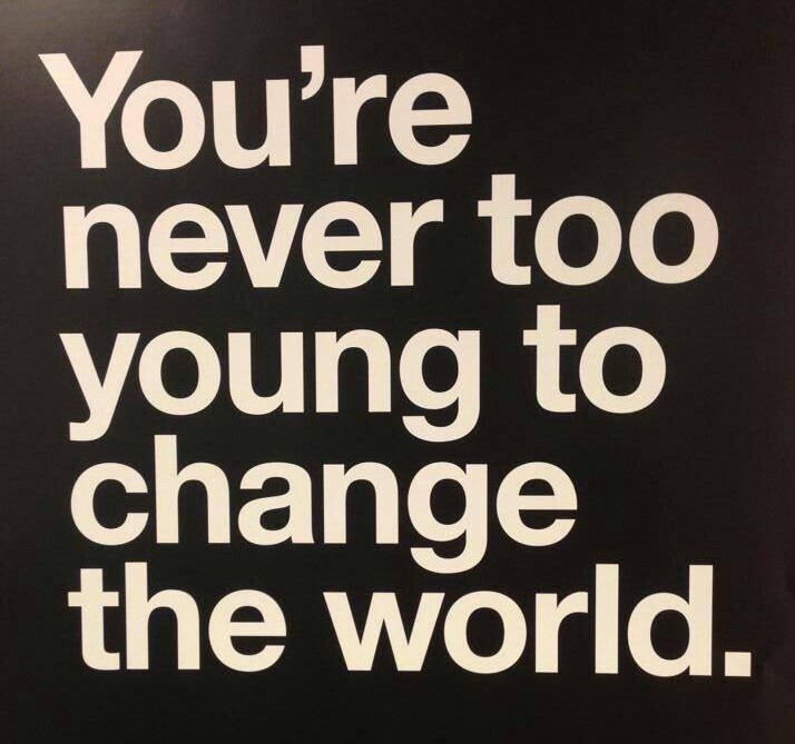 AshburyImages's tweet photo. You are never too young to change the world!!!! #Change #Opportunity #Youth #Nonprofit #Jobs #Empolyment https://t.co/CY5Nw1ZOS1