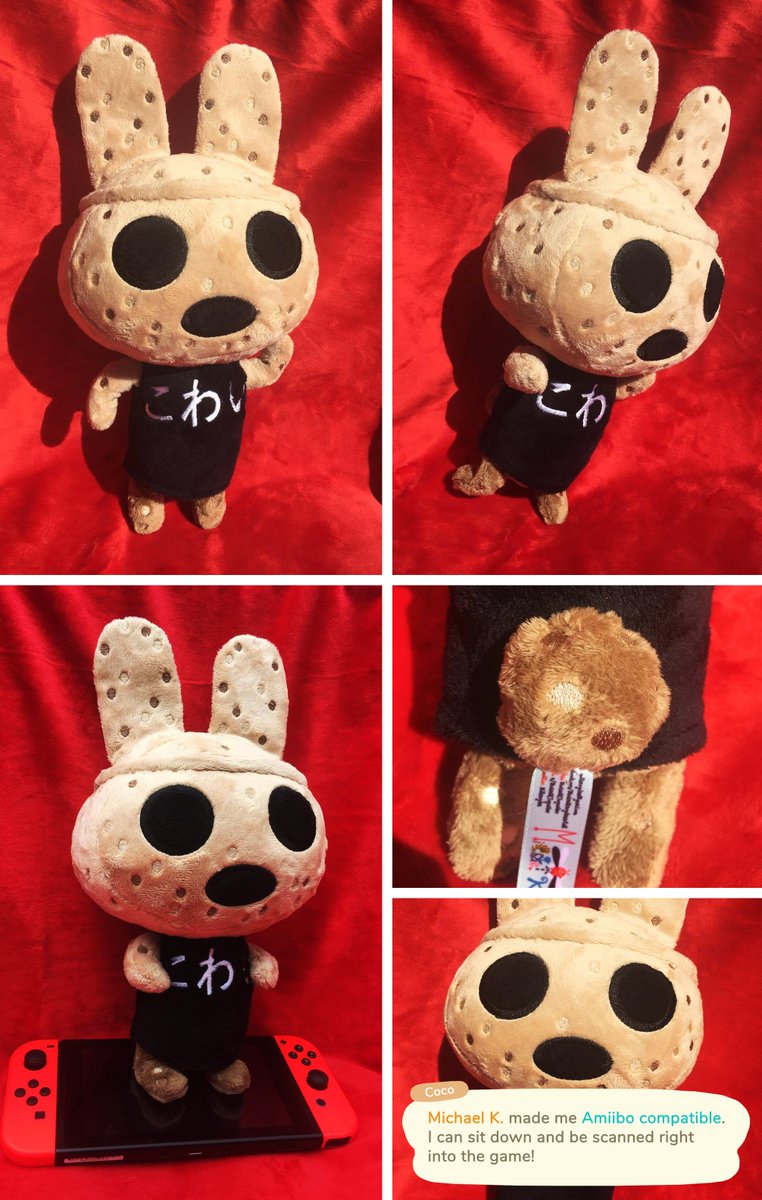 mdkarydas's tweet photo. I made a Coco plush from Animal Crossing! 🐾 She is amiibo compatible too! https://t.co/lZB9LKr893