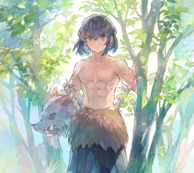 伊 
