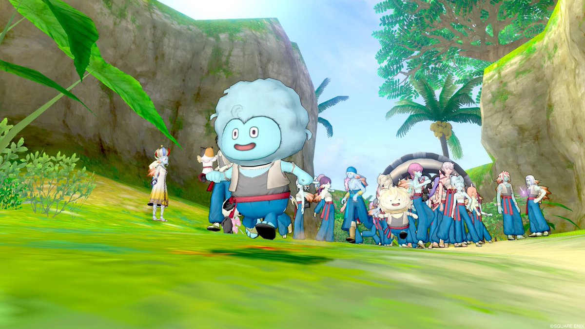 あにピィ レーンの村へようこそ 各種族の初期村で 種族服を身につけて新規ユーザーを応援しようという平和で楽しいイベントです 今日はウェディ ドラクエ10を始めたのが8年前 初めてのオンラインゲームで 村から旅立つ時のワクワク感を