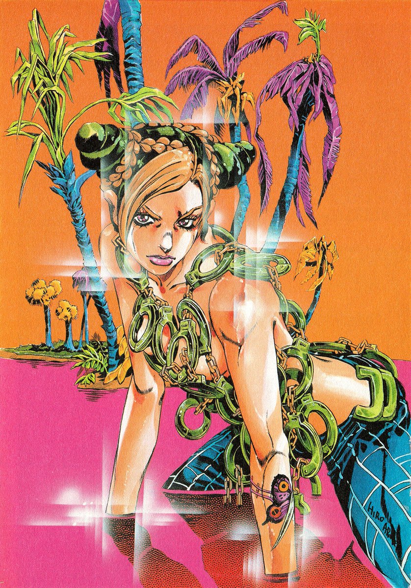 StickerTricker's tweet photo. Who’s your favorite female character in JoJo? https://t.co/Vmdyq13VL4