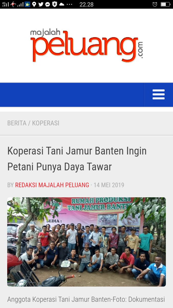 Sudah ada di majalah online...