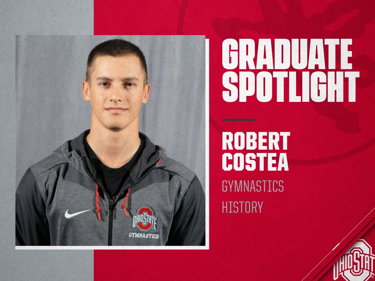 OhioStateMGYM's tweet photo. Give it up for the Class of 2020 🎓

Congratulations to Michael Chan and Robert Costea!! #GoBucks https://t.co/wQo8DqezOb