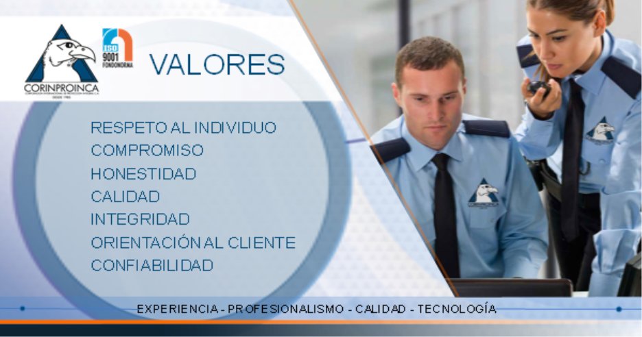 corinproinca's tweet photo. Todas nuestras operaciones ocurren enmarcadas en los más altos valores:
Respeto al Individuo
Compromiso
Honestidad
Calidad
Integridad
Orientación al Cliente
Confiabilidad https://t.co/JPnWCCf6j9