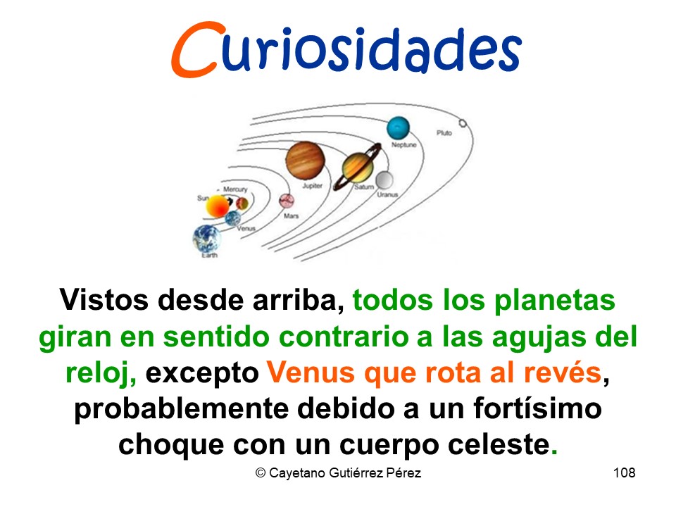 disfrutalaciencia on Twitter: "¿En qué sentido giran los planetas de  nuestro sistema solar? https://t.co/nyN7mJt0ht" / Twitter