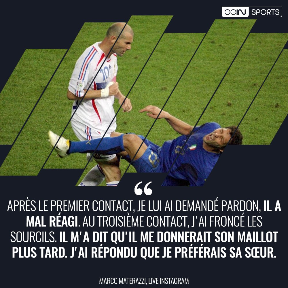 rencontre zidane materazzi