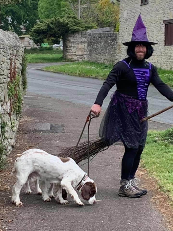Steve’s dog walk today  Ding dong the witch is dead... Outstanding 