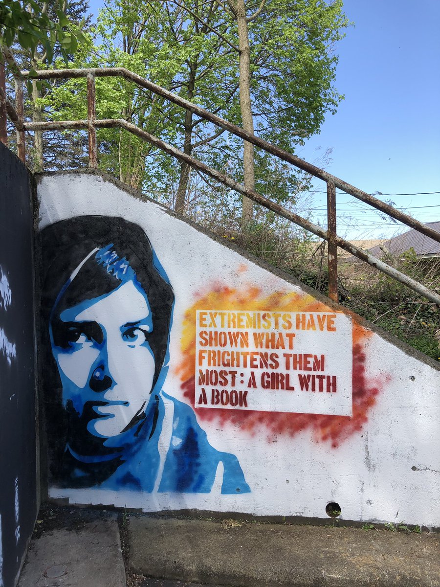tphoneman99's tweet photo. This town needs more #malalayousafzai #malala
.
.
.
#art #smalltown #ohio
#creativeashland #wallart #vandalism #paintedbrick #positivevandalism #stencil #stencilart #blackandwhite #streetart #hiddencorners #stencil #stencilart #mural #creativeashland #paintedbrick #familytime https://t.co/6XVBB6H4VY