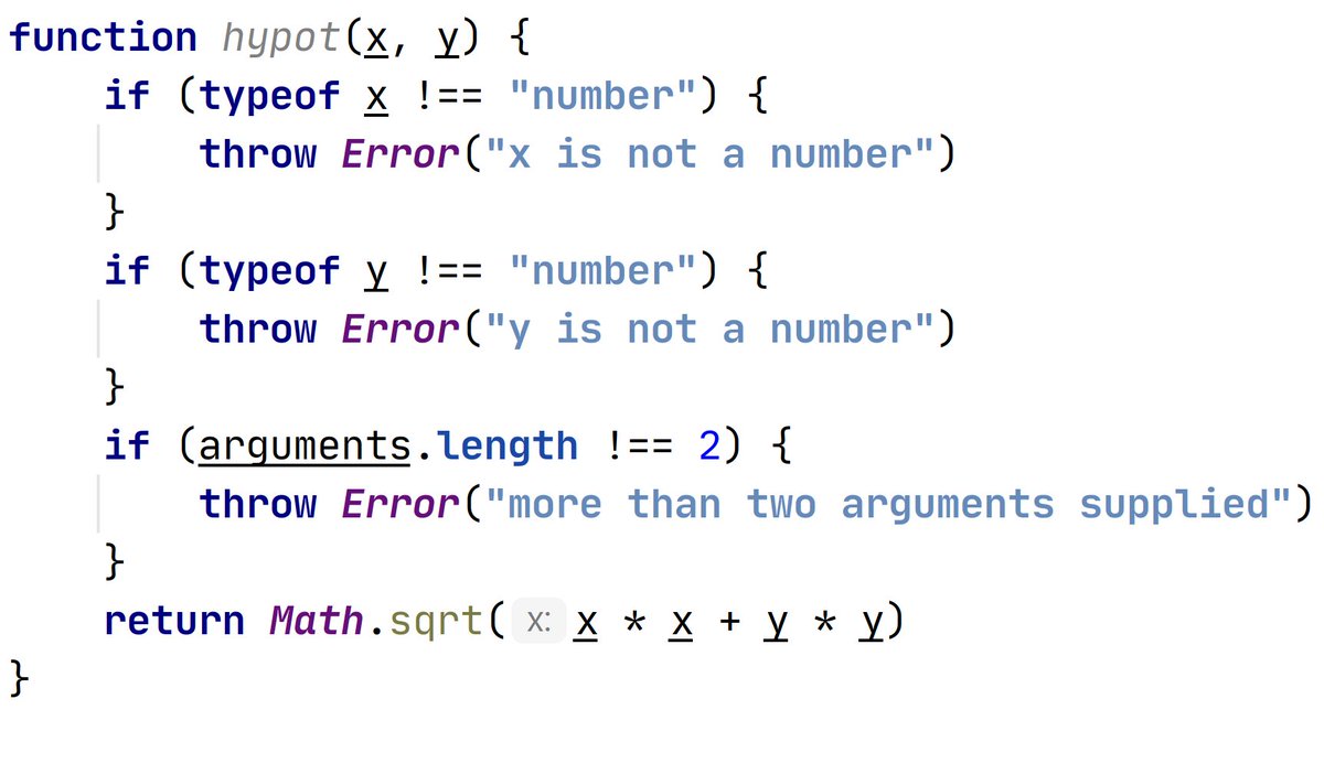 tagir_valeev's tweet image. Tried #JavaScript. Boy, it's so verbose! I need 10 lines of code inside the function, which #Java analog is a one-liner!