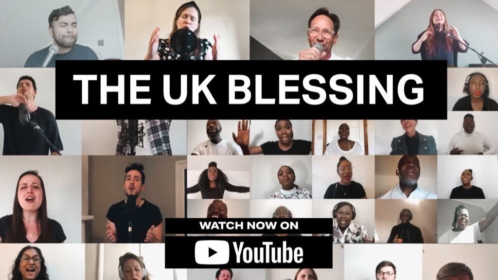 At this difficult and challenging time, over 65 churches and movements, representing hundreds of others, have come together online to sing #TheUKBlessing. 

Watch the song in full: youtube.com/watch?v=PUtll3…