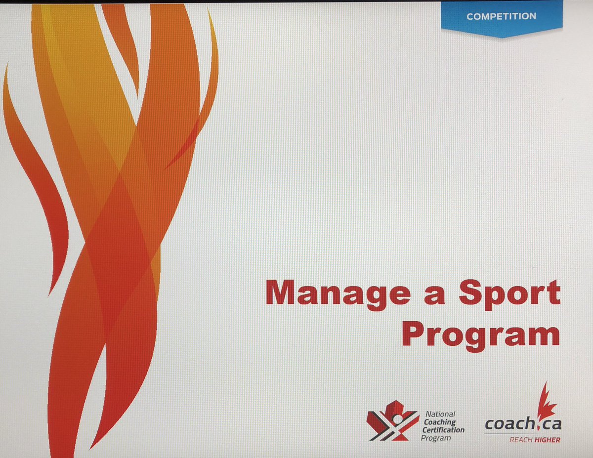 wayneparro's tweet photo. @CAC_ACE #NCCP #CompetitionDevelopment coaches collaborating on the topic of #ManageASportProgram today hosted by @coaches_ont https://t.co/gMReBP0NQj