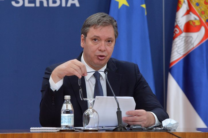 novarsonline's tweet photo. Predsednik @avucic: @sns_srbija nema veze sa kontraprotestima
https://t.co/GZ6PWU8QG0 https://t.co/kBuWkpxywT