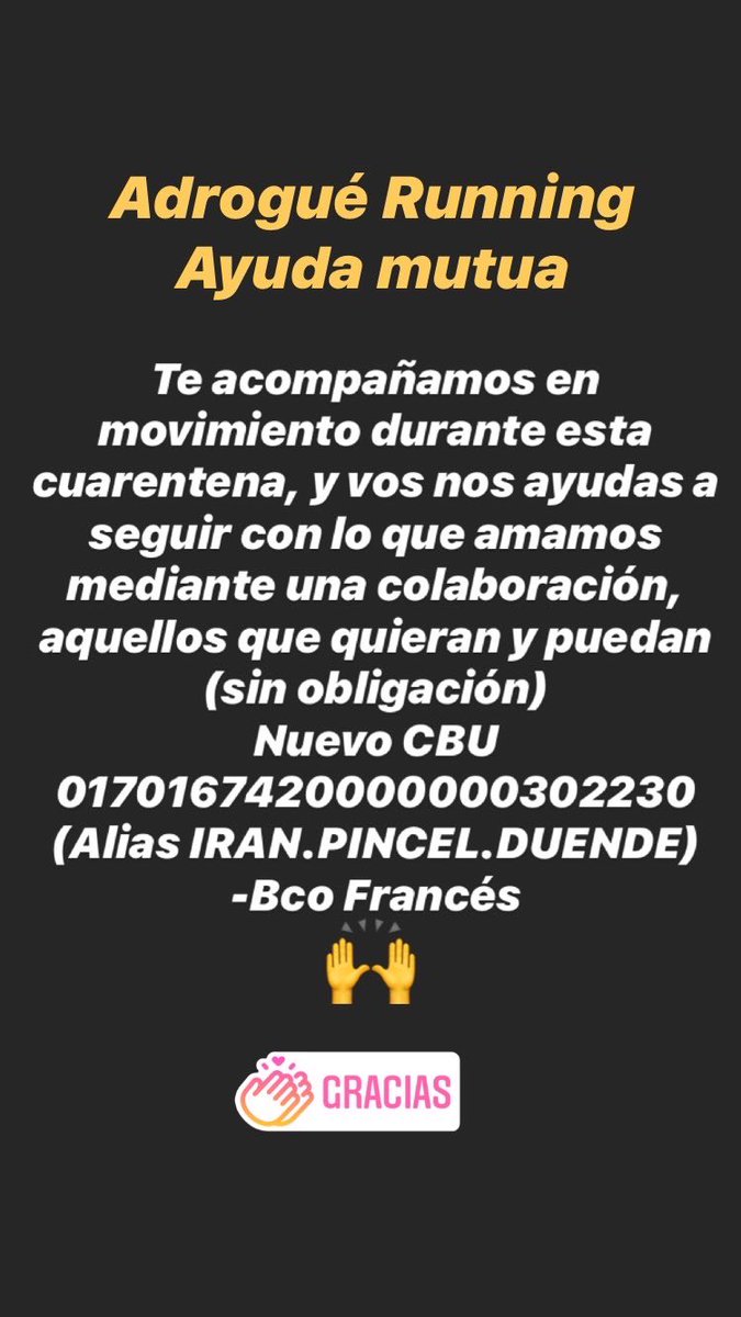 adroguerunning's tweet photo. Te esperamos a #entrenar en #Instagram #adrogue https://t.co/EooRQNhr3s