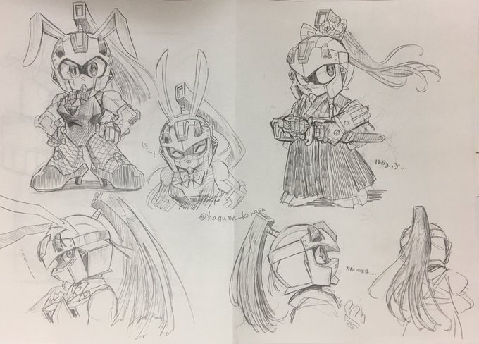 深夜にアルコールキメて描いた女装落書き… 
