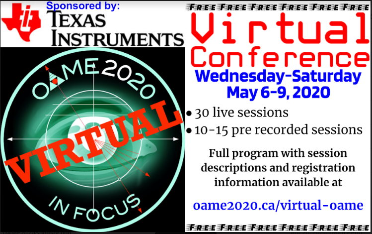 OAMEcounts's tweet photo. We have close to 3400 participants registered for the OAME Virtual Conference. There is still time to register before everything starts on Wednesday. Go to https://t.co/RQ0tL5Wm6g for registration details and all other information. https://t.co/6eGX27PEe8