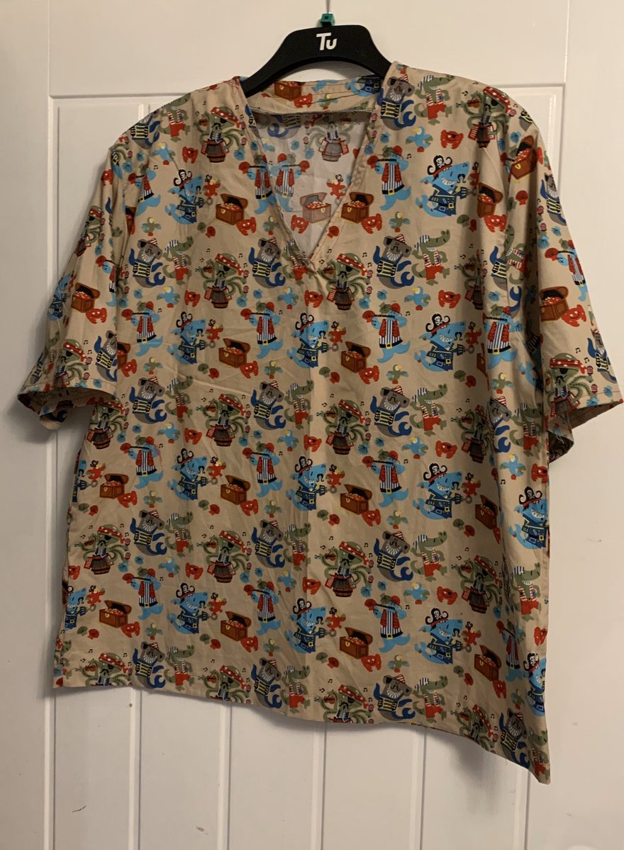 Miss Parsons is loving making scrubs for <a href="/tyhafan/">Tŷ Hafan Children's Hospice</a> some funky ones coming your way 💙