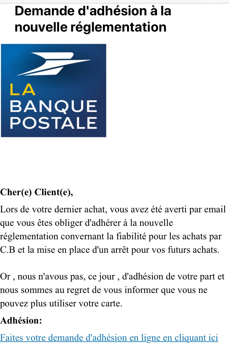 Bonsoir ⁦<a href="/LaBanquePostale/">La Banque Postale</a>⁩,
Celui-là circule en ce moment...plus d’info en DM si besoin