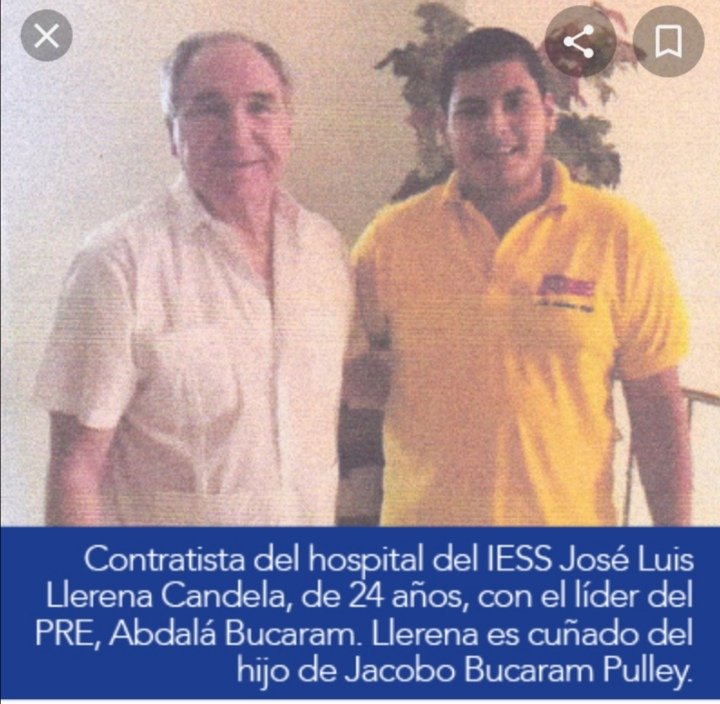 JuanCar02841558's tweet photo. #URGENTE un joven de 24 años Recibió contrato por $800.000 mil dólares en el hospital del @IESSec teodoro Maldonado Carbo Guayaquil el contratista José Luis llerena, cuñado de Jacobo Bucaram ‼️ @FiscaliaEcuador @DianaSalazarM2 total silencio @Lenin pare el atraco @turcacat https://t.co/unfGqmAwVK