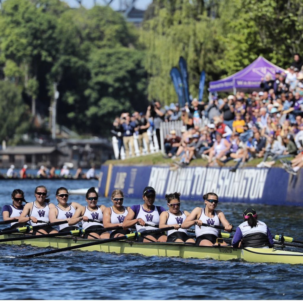 UW_Rowing's tweet photo. As the traditional  @WindermereCup 🏆 🚣🏼‍♀️ and @SYCSeattle Opening Day 🛥⛵️🛶 weekend draws to a close we wanted to wish all our fans the best of health &amp; spirit! See you on the banks of the Montlake Cut in the future! 

x #WindermereCup x #PackTheCut x #RowTownUSA x #rowingu https://t.co/kQPS5gET28
