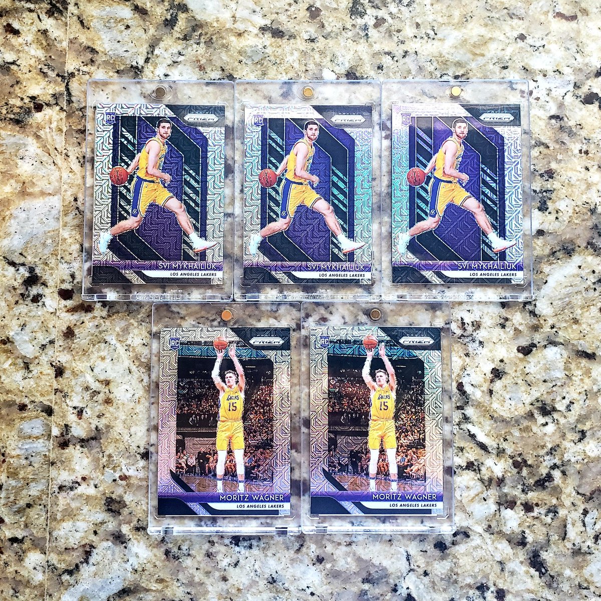 ac_ledesma's tweet photo. Just appreciating some of my Moe and Svi PC.
#Collect #TheHobby #WhoDoYouCollect #CollectWhatYouLove #MoeWagner #MoritzWagner #GimmeSomeMoe #SviMykhailiuk #Svisus #SvisusShuttlesworth #Sviper https://t.co/utja3hrPnV
