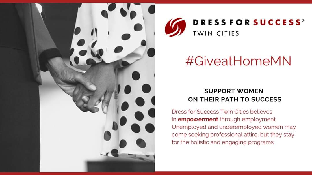 Please share and give to this great organization as they are helping women in our community each day through these tough times! #dressforsuccesstwincities