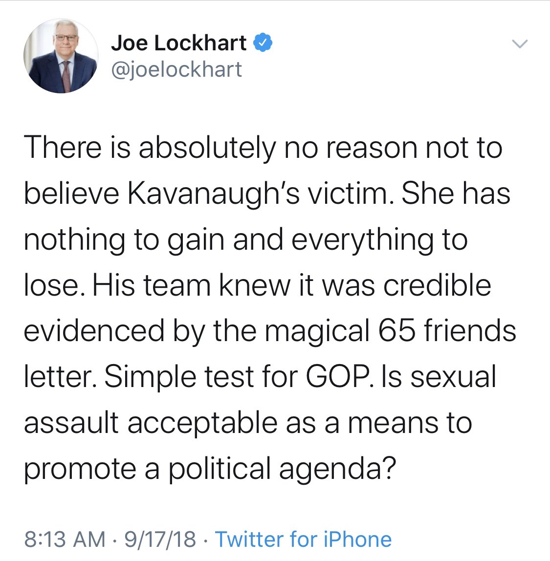 Heya <a href="/joelockhart/">Joe Lockhart</a>