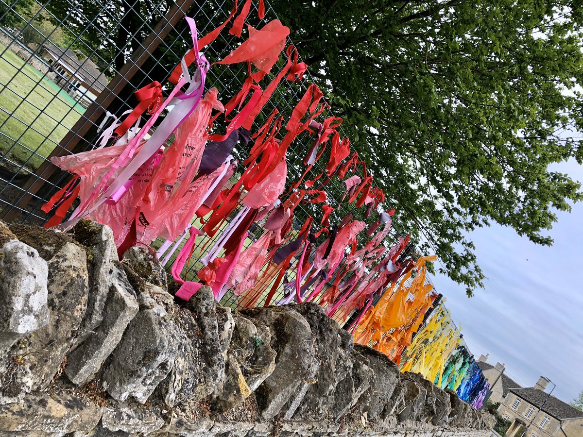 CastorChurch's tweet image. Have you added your colours to our @CastorSchool wonderful rainbow wall?

The wall will be in place this week, be sure to have a wander out to see it and if you have ribbons, strips of fabric or even a shredded plastic bag add them in.  Indigo &amp;amp; violet would be especially great!