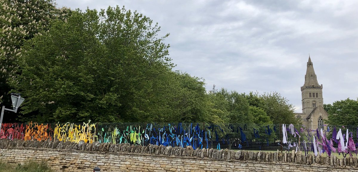 CastorChurch's tweet image. Have you added your colours to our @CastorSchool wonderful rainbow wall?

The wall will be in place this week, be sure to have a wander out to see it and if you have ribbons, strips of fabric or even a shredded plastic bag add them in.  Indigo &amp;amp; violet would be especially great!