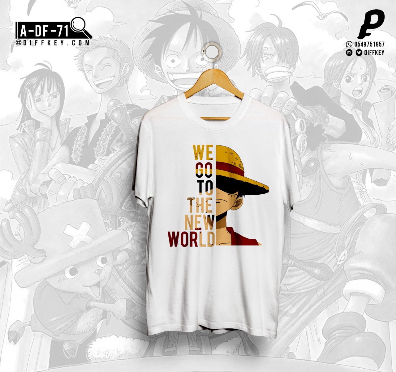 One Piece - New World Luffy T-Shirt 