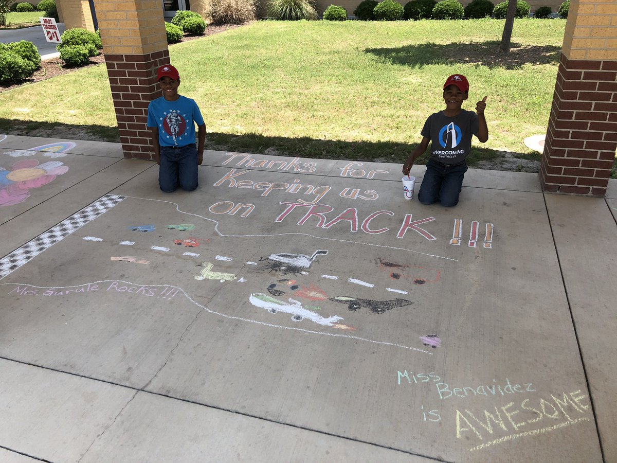 Thanks for Keeping us on Track! 🏁🏎🛺🚀It take a village and I am so grateful for our Boldt family. #ThankATeacher #NISDBoldt