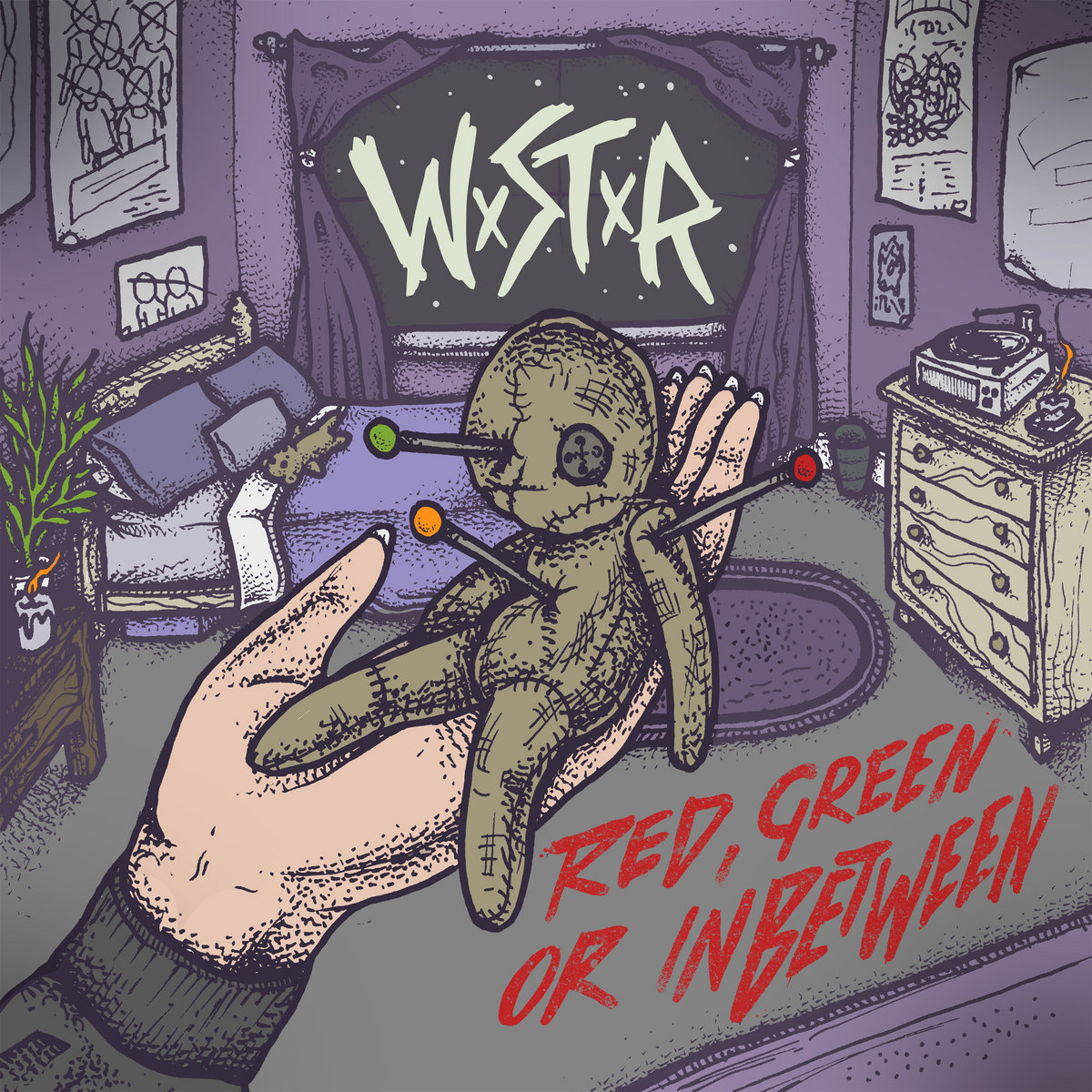 day 48 • red, green or inbetween by wstr (2017)fav song: track 9 - hightail