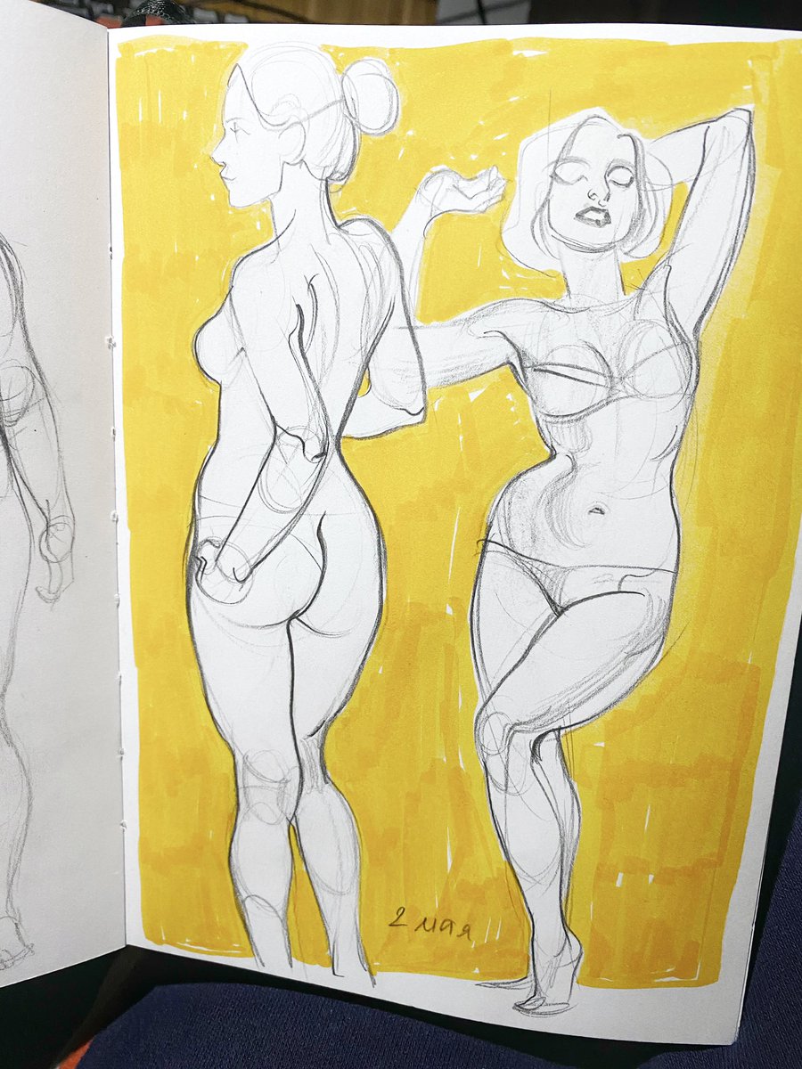Recent studies from my sketchbook c: 
