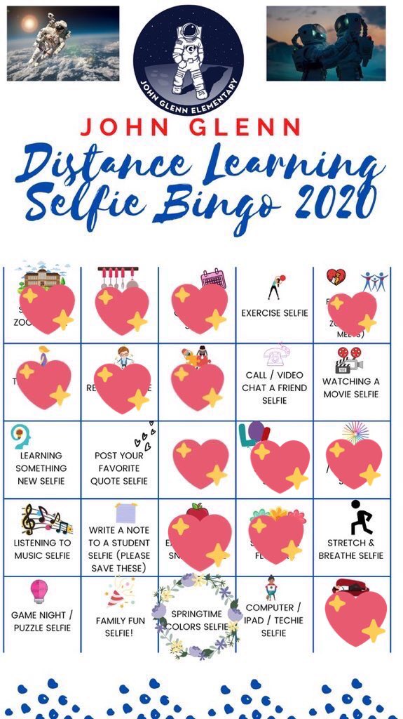 CourtneyMunoz's tweet photo. Painting/coloring selfie and laughing selfie for our @NISDGlenn #DistanceLearningSelfieBingo! My youngest is always so silly! https://t.co/s4hu94dUXB