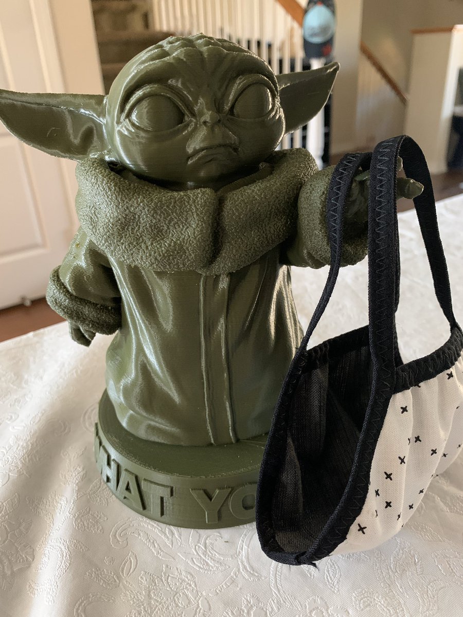repkord's tweet photo. Time for a fun 3D printing design/ modification competition! I will give a $100 gift card to https://t.co/lW8uNgbixY to whomever comes up with the best 3D printable mask holder design. Can be original or a modification of an existing model (with proper permission)...1/3 https://t.co/AuHsPPxukz